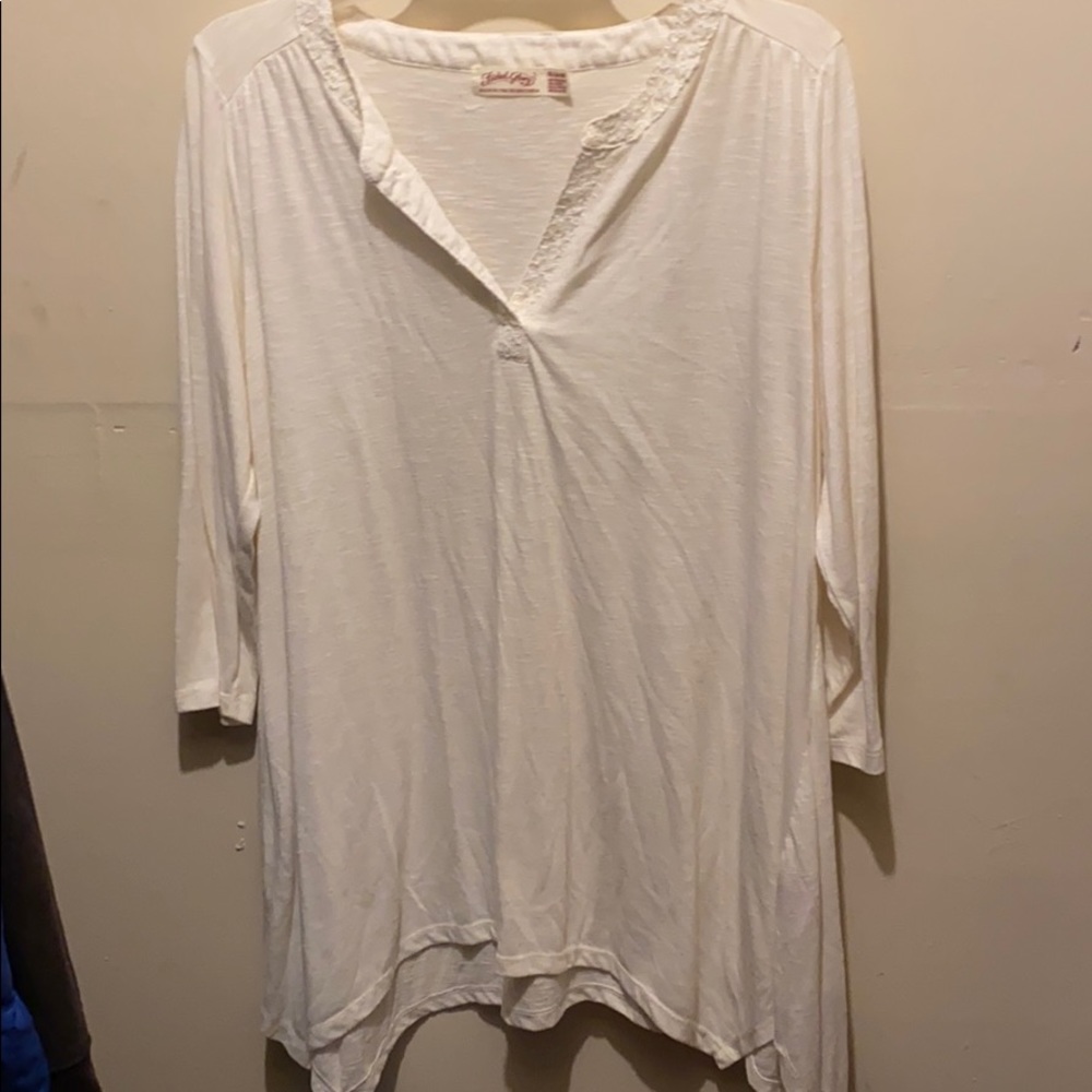 Faded Glory White Shirt